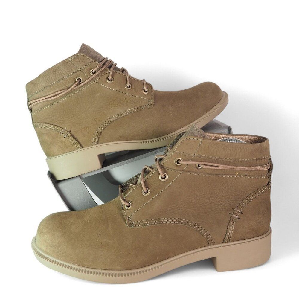 Kodiak Original Wrap Waterproof Leather Boots "Canteen Tropicana" Women's 7.5